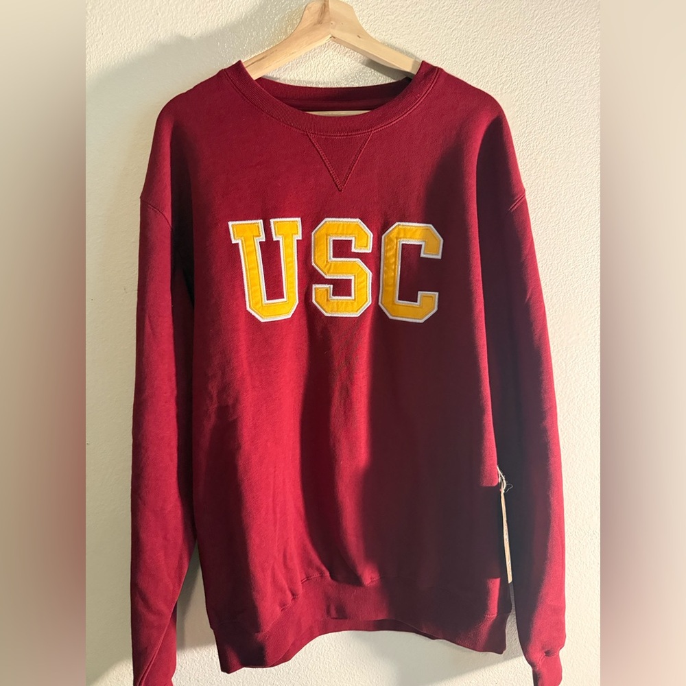 USC Trojans Red Crewneck